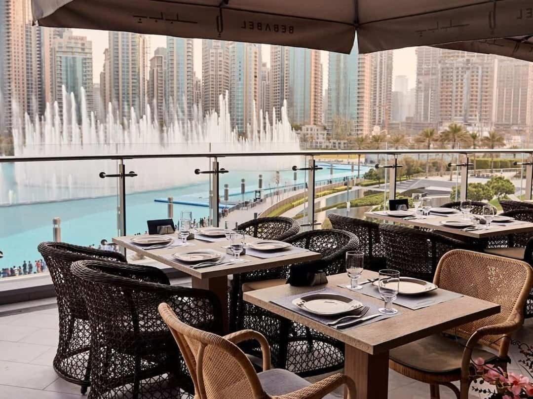 두바이 Silkhaus Design 1Bdr With Burj Khalifa View In New Tower 아파트 외부 사진