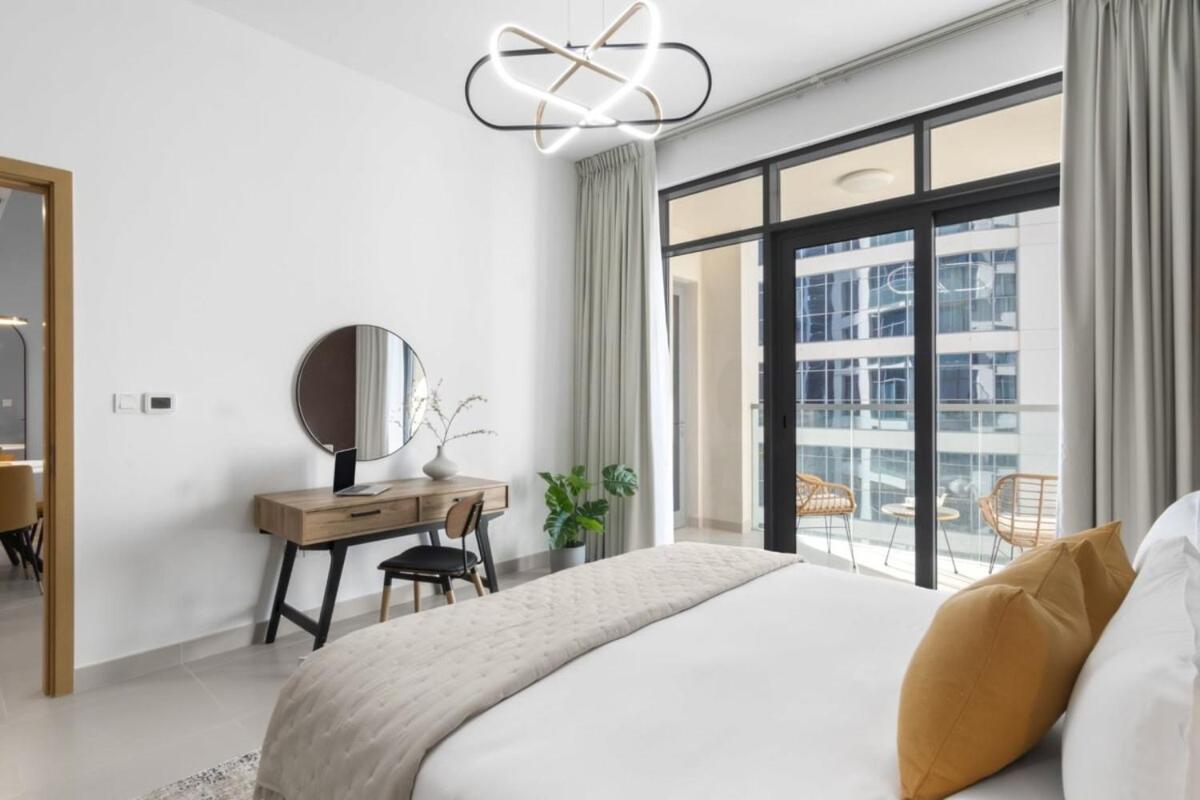 두바이 Silkhaus Design 1Bdr With Burj Khalifa View In New Tower 아파트 외부 사진