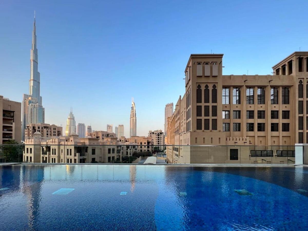 두바이 Silkhaus Design 1Bdr With Burj Khalifa View In New Tower 아파트 외부 사진